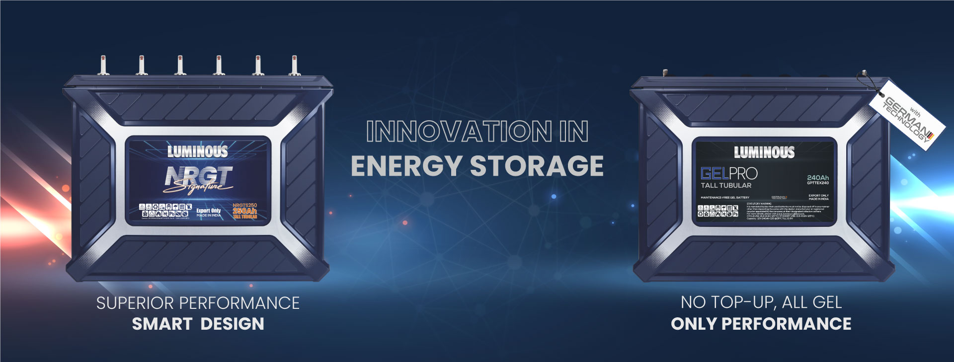 Luminous Energy Storage