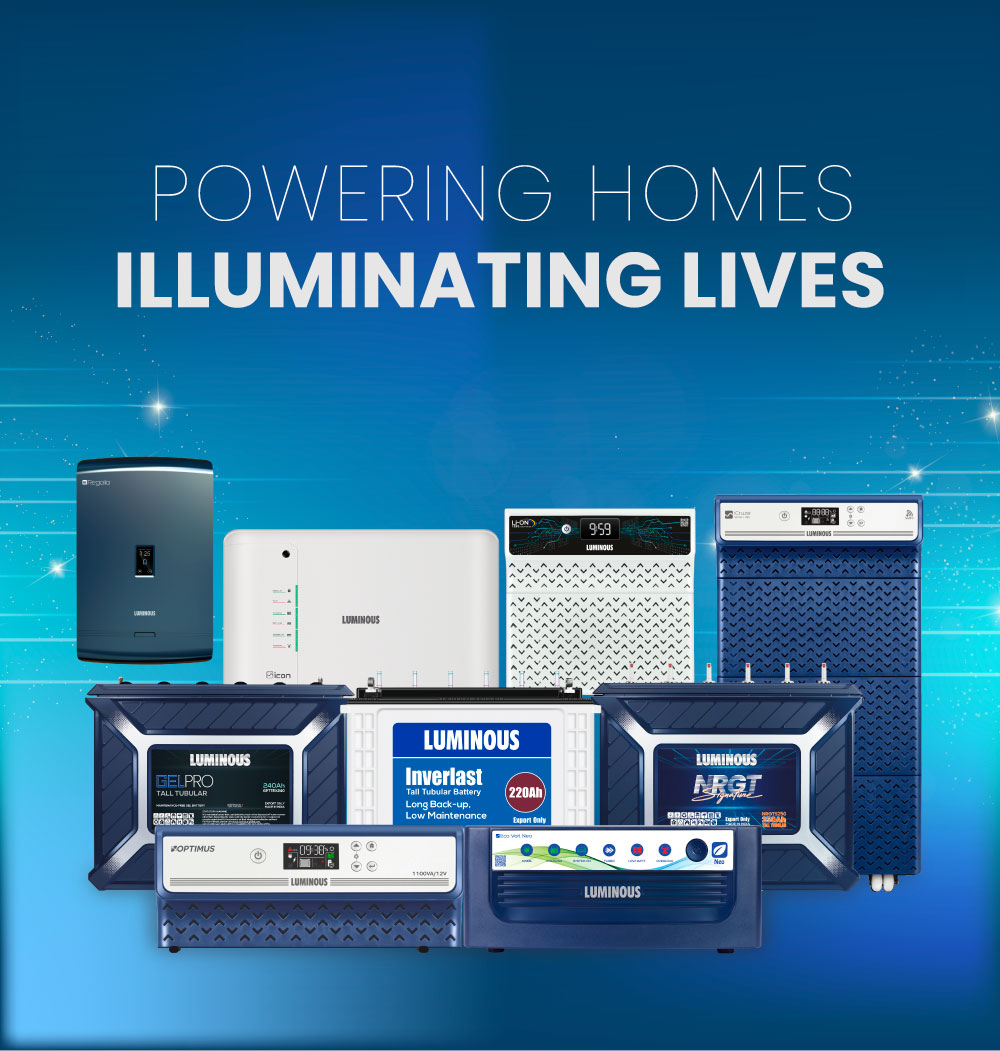 Luminous lithium ion Power Backup Solutions